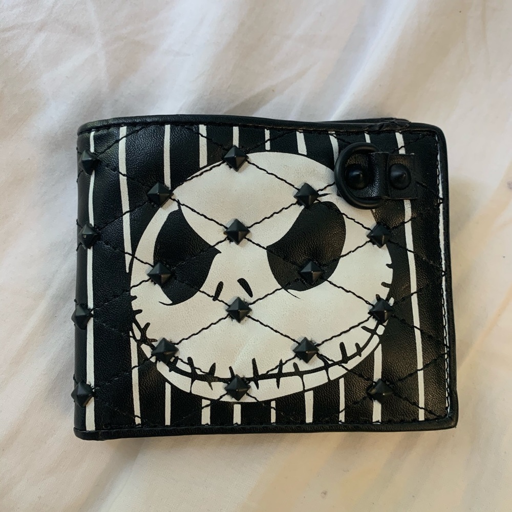 nightmare before christmas jack skellington wallet